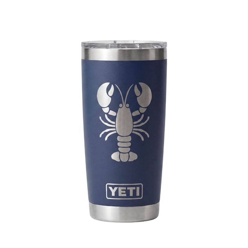 Engraved Yeti Lobster and Lighthouse