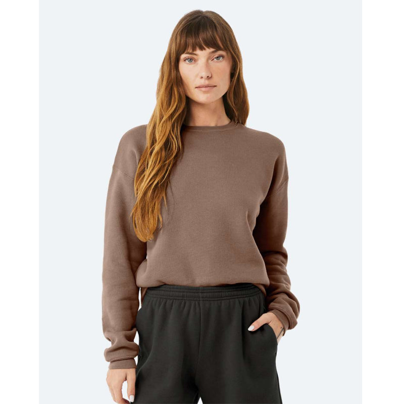 Unisex Sponge Fleece Drop Shoulder Crewneck Sweatshirt