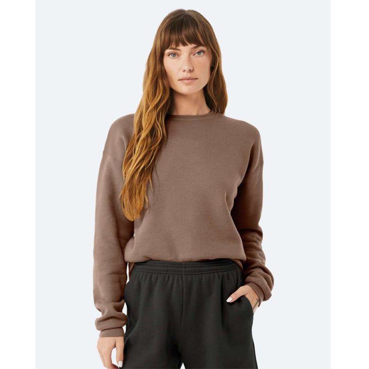 Unisex Sponge Fleece Drop Shoulder Crewneck Sweatshirt