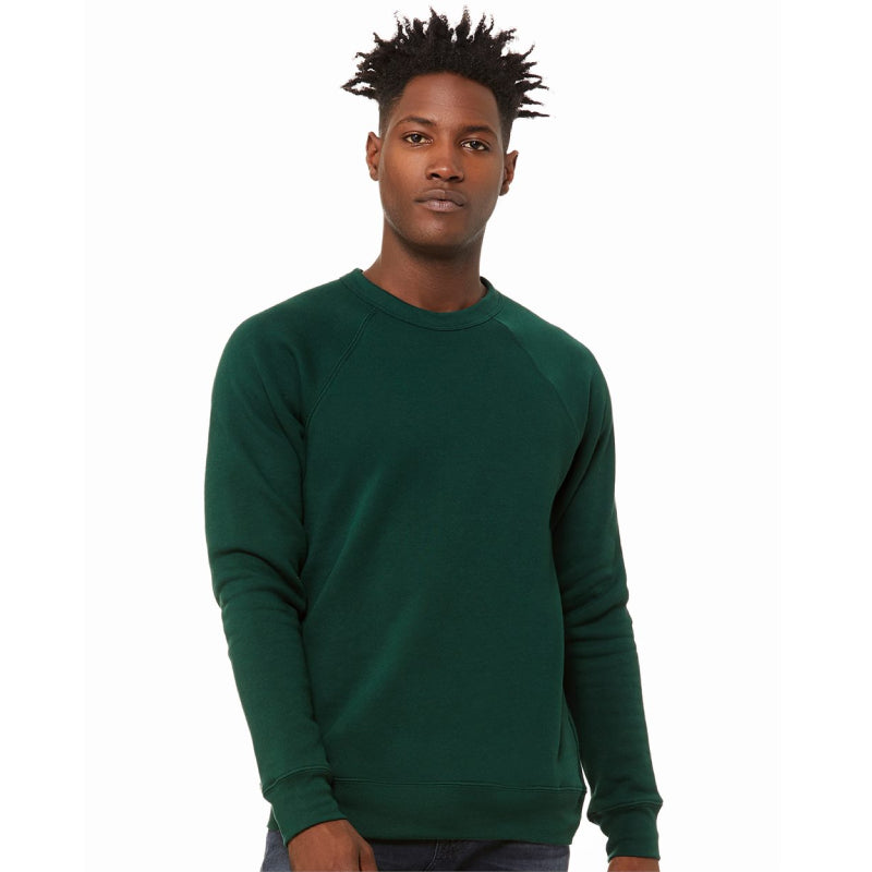 Unisex Sponge Fleece Raglan Sweatshirt