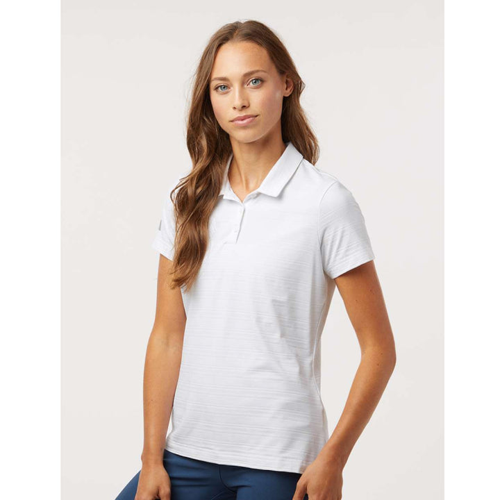 Ezeeteez Adidas Women's Textured Stripe Polo
