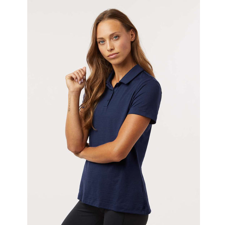Ezeeteez Adidas Women's Textured Stripe Polo