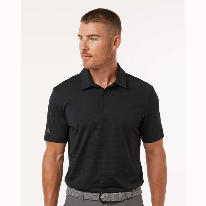 Ezeeteez Adidas Men's Textured Stripe Polo
